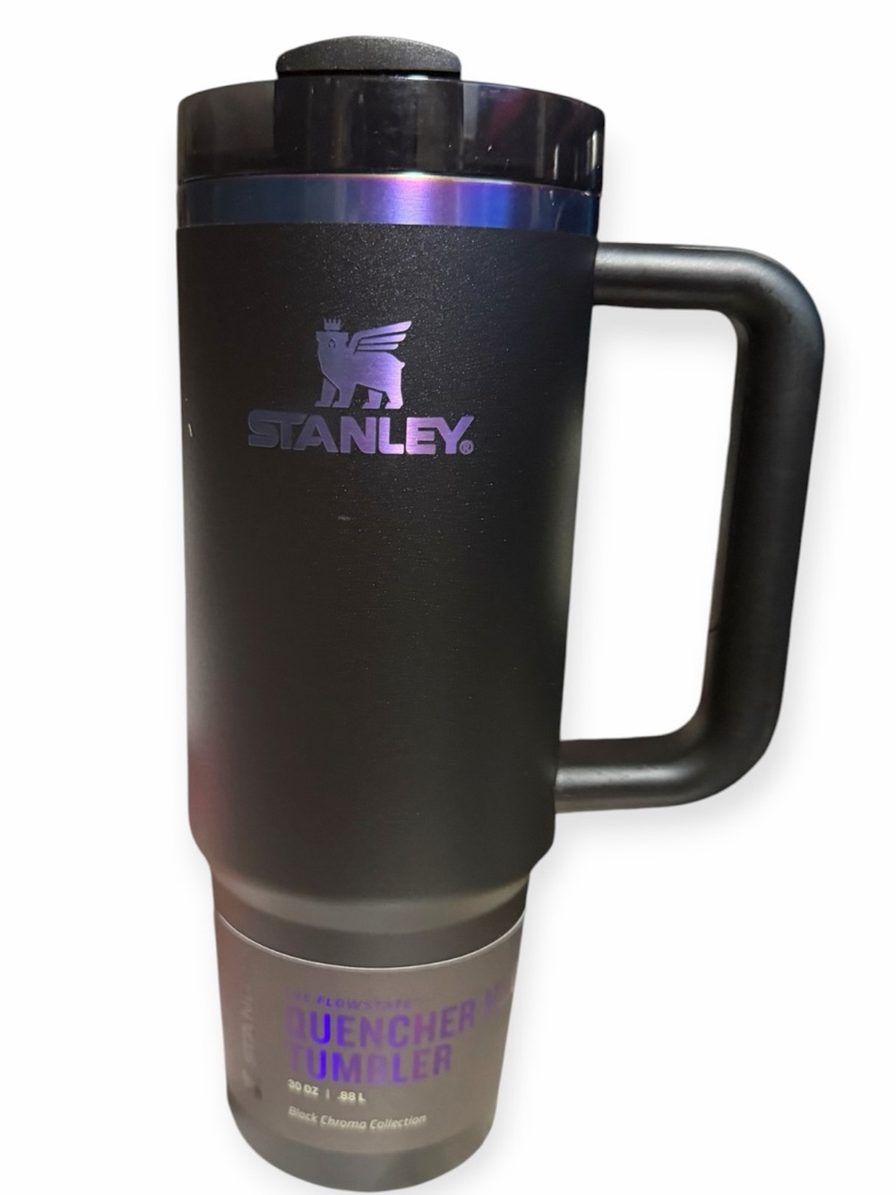 Limited Stanley Black Chroma Quencher H2.0 FlowState Tumbler